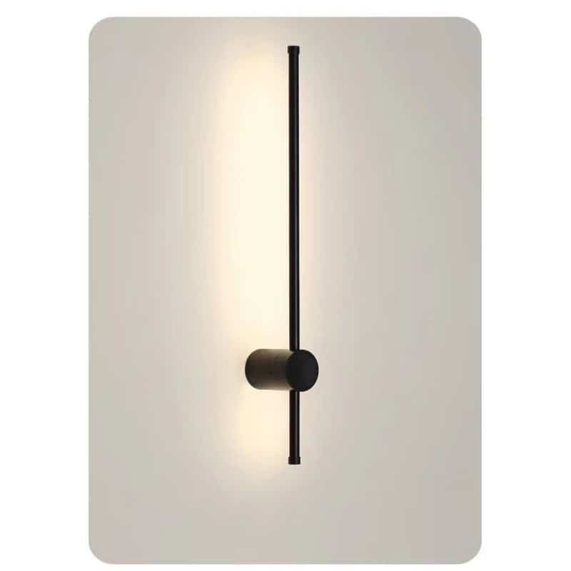 Aplica LED Neagra 60cm Sabina, Moderna 22W