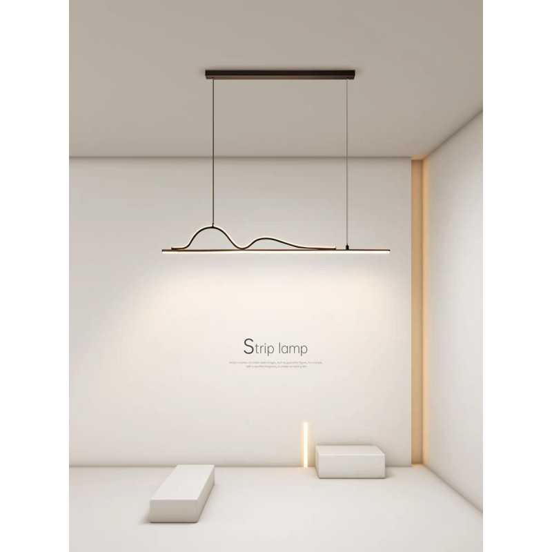 Lustra LED Enry 78W 120cm Telecomanda