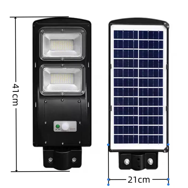 Lampa Incarcare Solara 100w, 80led, Telecomanda, Senzor De Lumina
