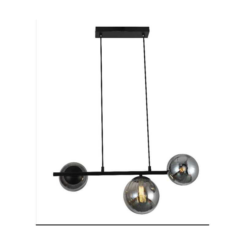 Lustra 3 Globuri Fumurii Nevera E27x3