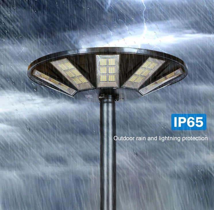 Stalp cu Lampa Solara Thessaly 400W, Stalp 3100MM