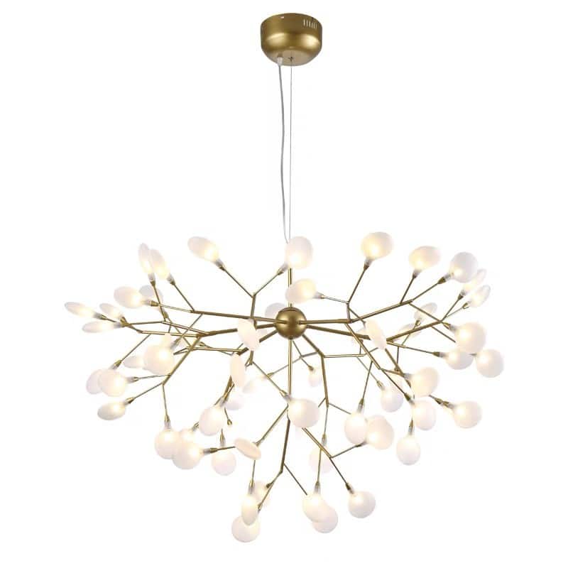 Candelabru LED Auriu 45 Becuri 90W