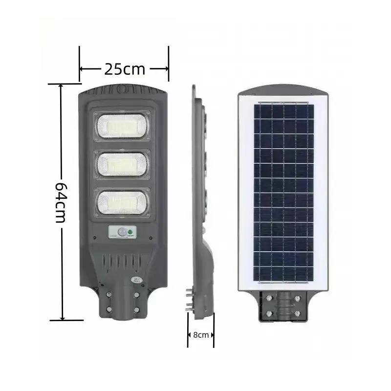 Lampa Incarcare Solara 200w, 160led, Telecomanda, Senzor De Lumina