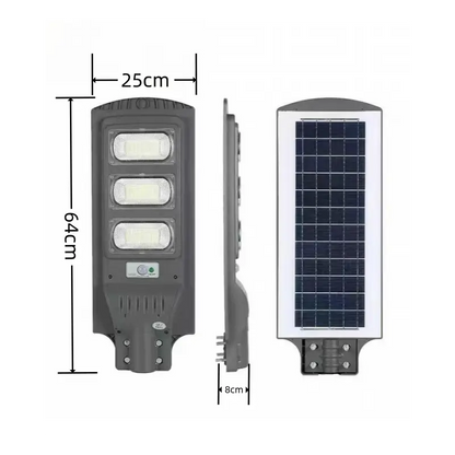 Lampa Incarcare Solara 200w, 160led, Telecomanda, Senzor De Lumina