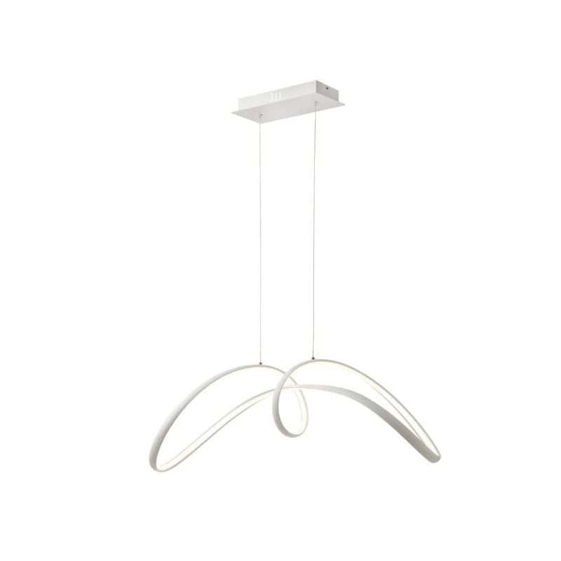 Lustra LED Alba cu Telecomanda Wifi 2.4G