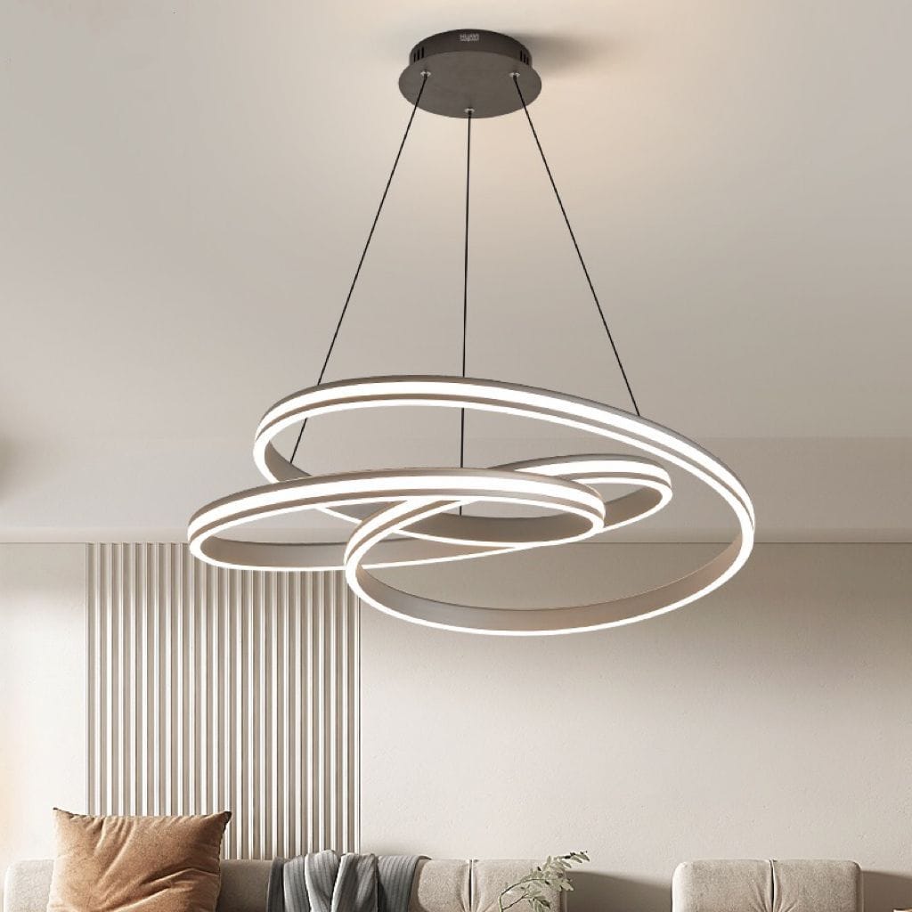 Lustra LED Patricia, Telecomanda Wifi, 126W