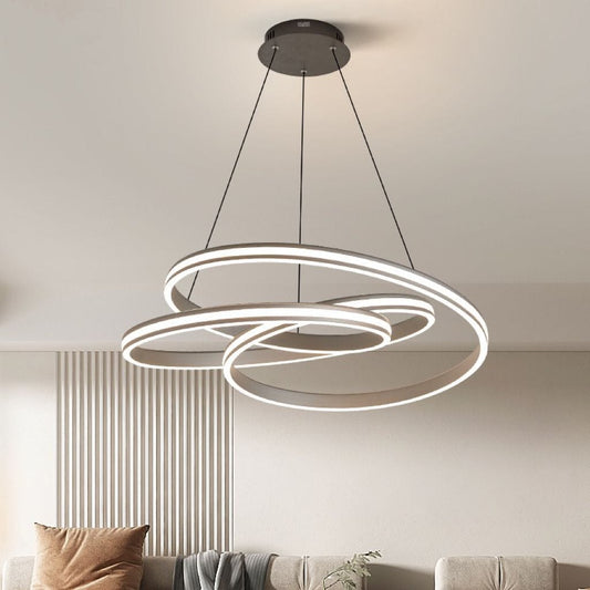 Lustra LED Patricia, Telecomanda Wifi, 126W