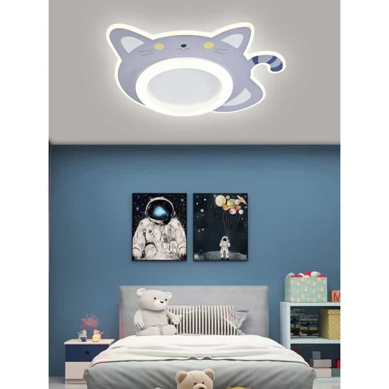 Plafoniera LED Xenia Pisica 65W Cu Telecomanda