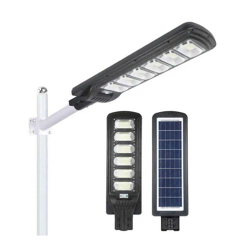 Lampa Incarcare Solara 300w, 240led, Telecomanda, Senzor De Lumina