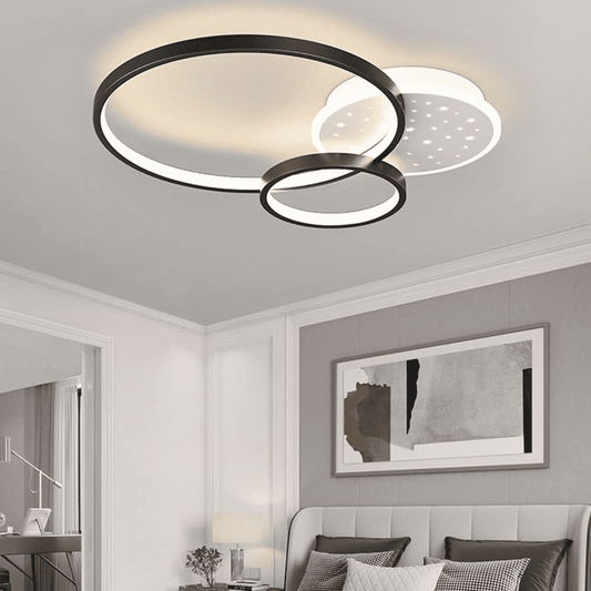 Lustra LED Thalia Black 108W Telecomanda 2.4G