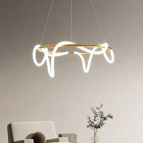 Lustra LED Amara cu Telecomanda WiFi 2.4G Dimabilă D60CM