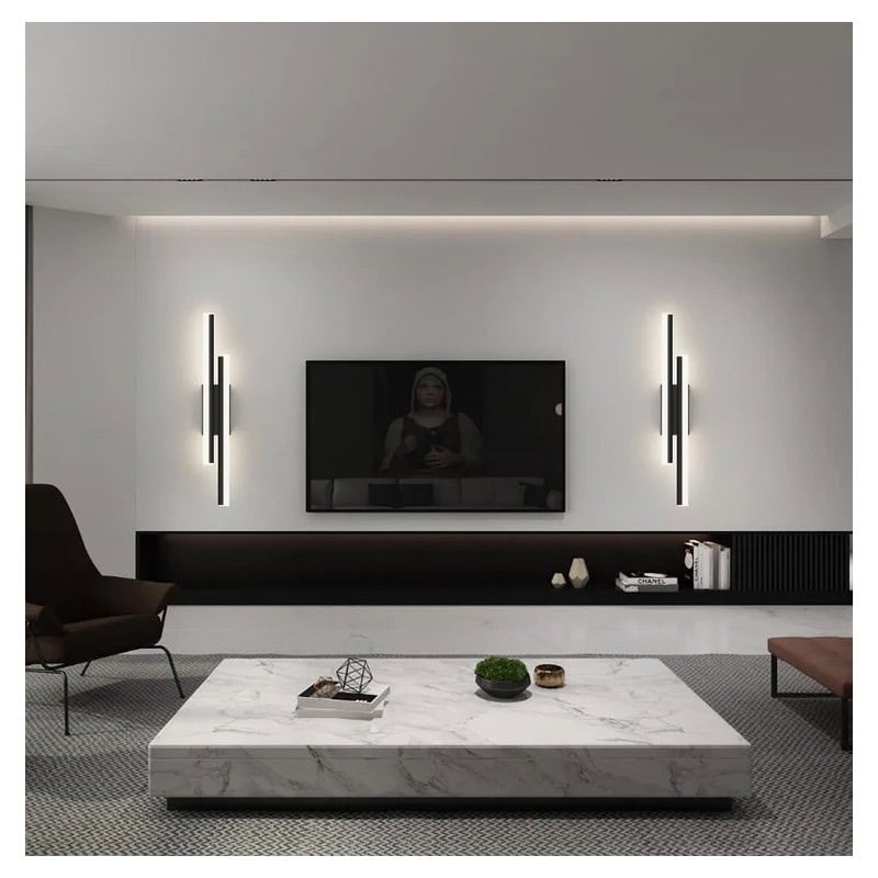Aplica Led Adriana Neagra 24W 40cm