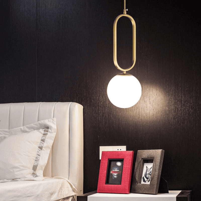 LUSTRA Odalys Golden Luxury Glob Alb E27 x 1