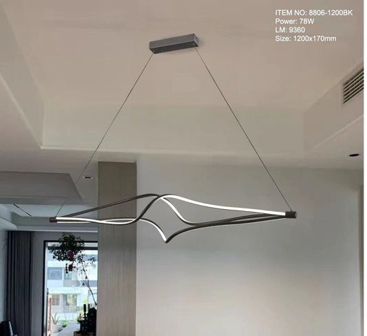 Lustra LED Regina, Telecomanda Wifi 2.4G, 78W