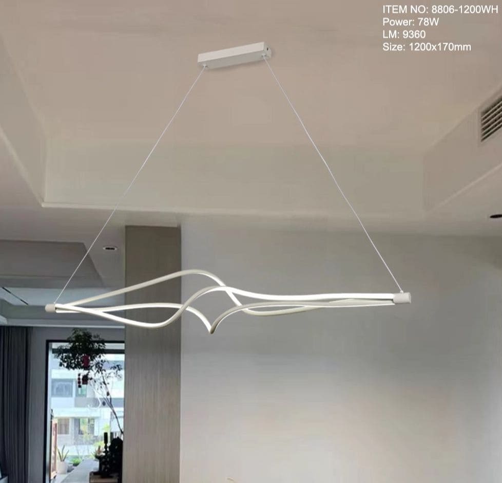 Lustra LED Renata, Telecomanda Wifi 2.4G, 78W