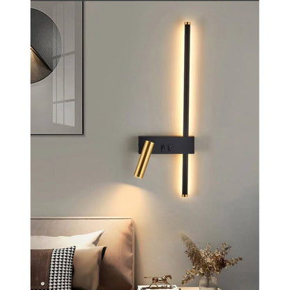 Aplica LED Neagra Athena Bara 50CM 23W