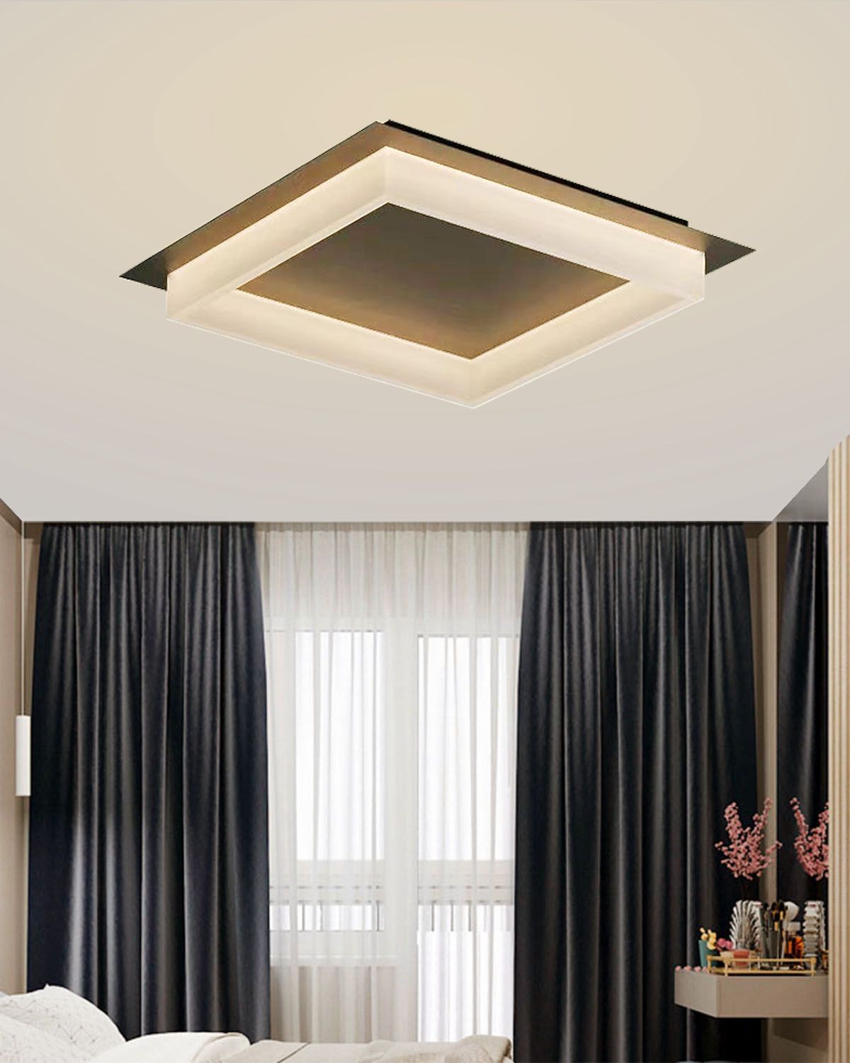 Lustra Led Neagra Ionna 21×2w D350