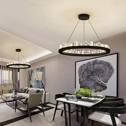 Lustra LED Zahira 86W D400mm, Telecomanda