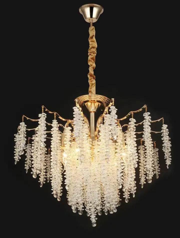Lustra Cristal Elegant Gisella, Design Unic, 50cm