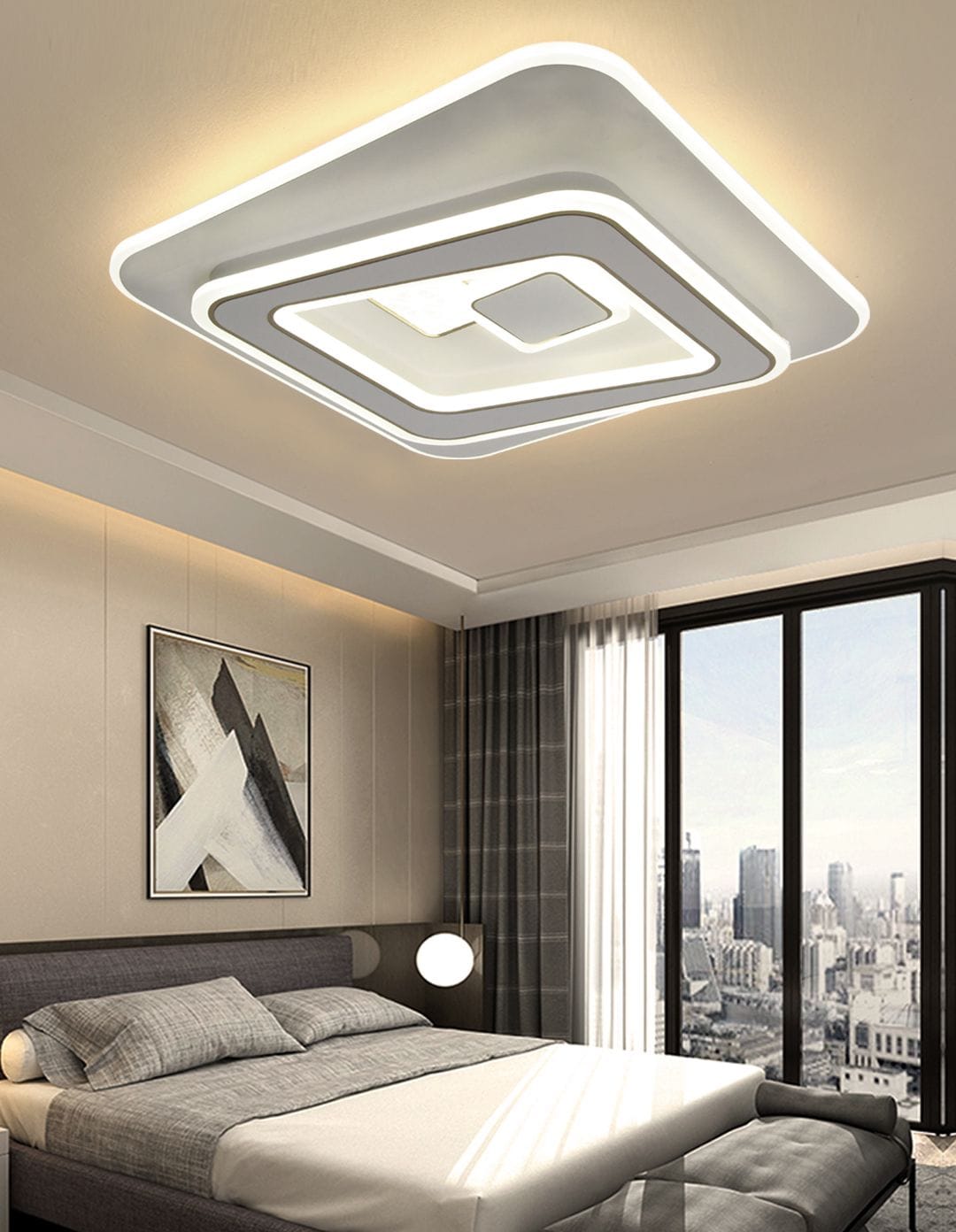 Lustra LED Sabella Moderna cu Telecomanda Wifi 2.4G