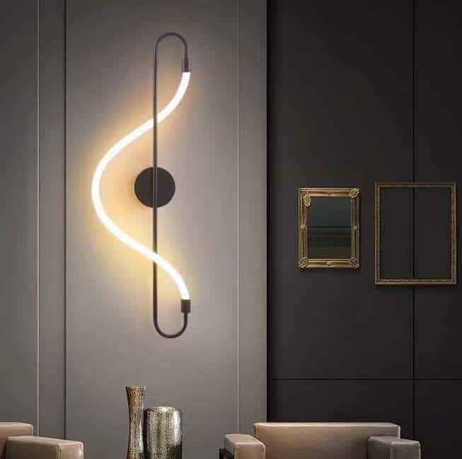 Aplica LED Tamsin 56CM Negru 3 Functii