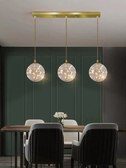 Lustra Suspendată LED Isolde, 3 Globuri