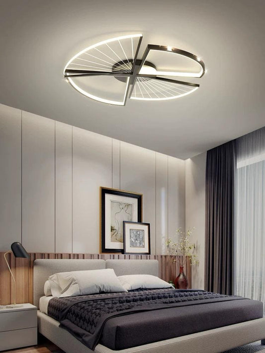 Lustra Led Moderna, cu Telecomanda 70W