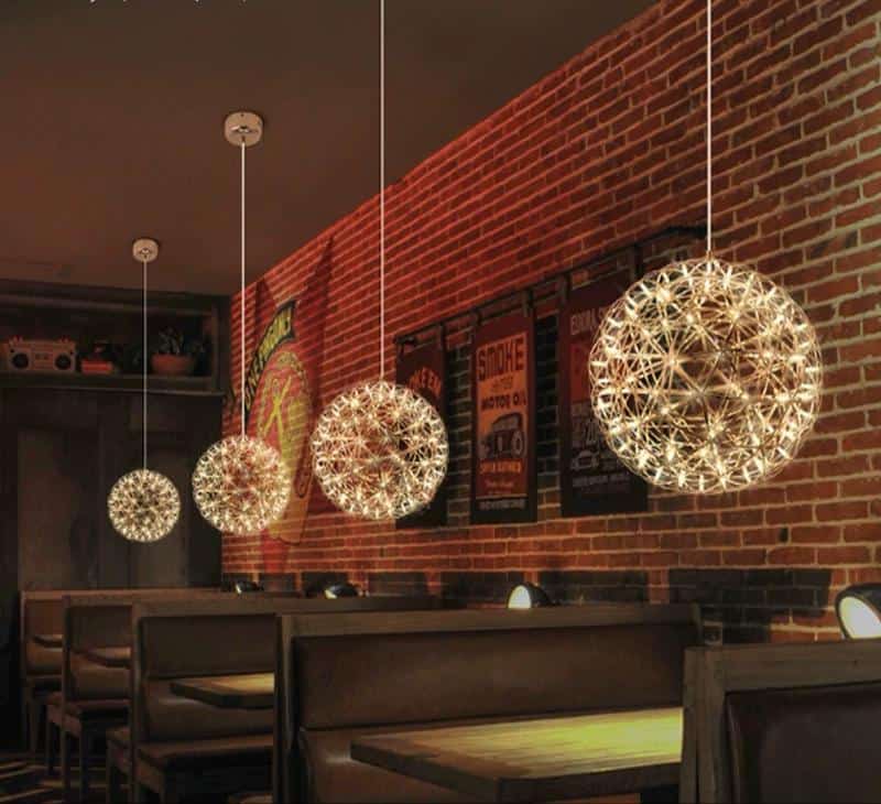Lustra Led Sun Suspendat tip Glob 18W