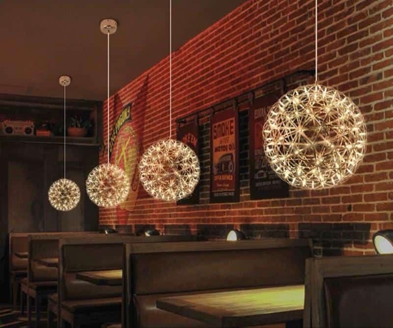 Lustra Led Sun Suspendat tip Glob 42W