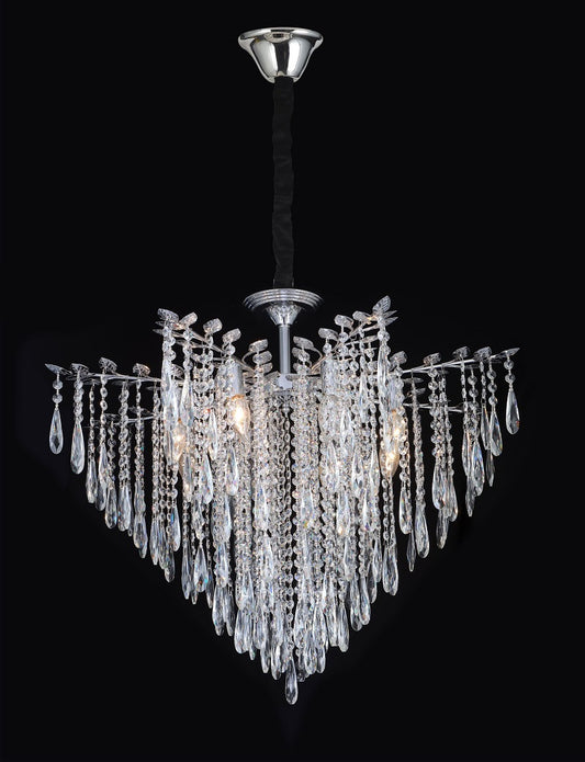 Candelabru Argintiu Thalina D500 E14×5