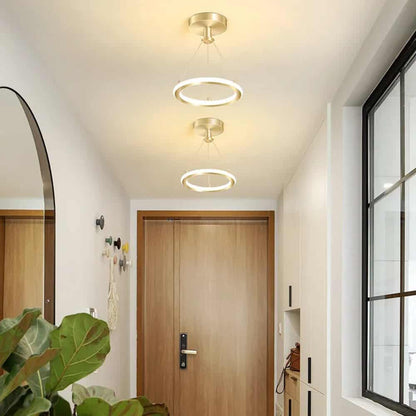 Lustra LED Vespera Gold D22cm Echivalent 120W