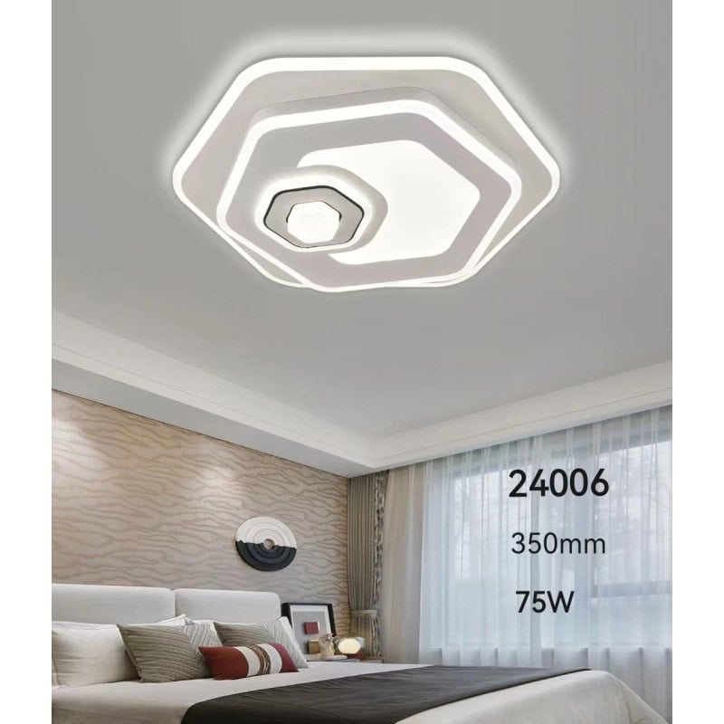 Lustra LED 75W Dakota Telecomanda Wifi D35cm