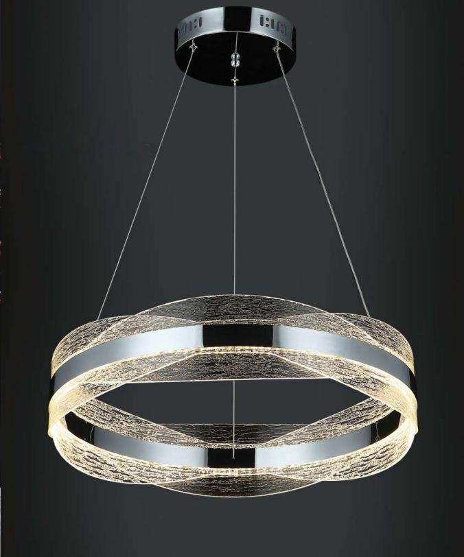 Lustra Rotunda Celesse tip Cerc D400 100W Telecomanda