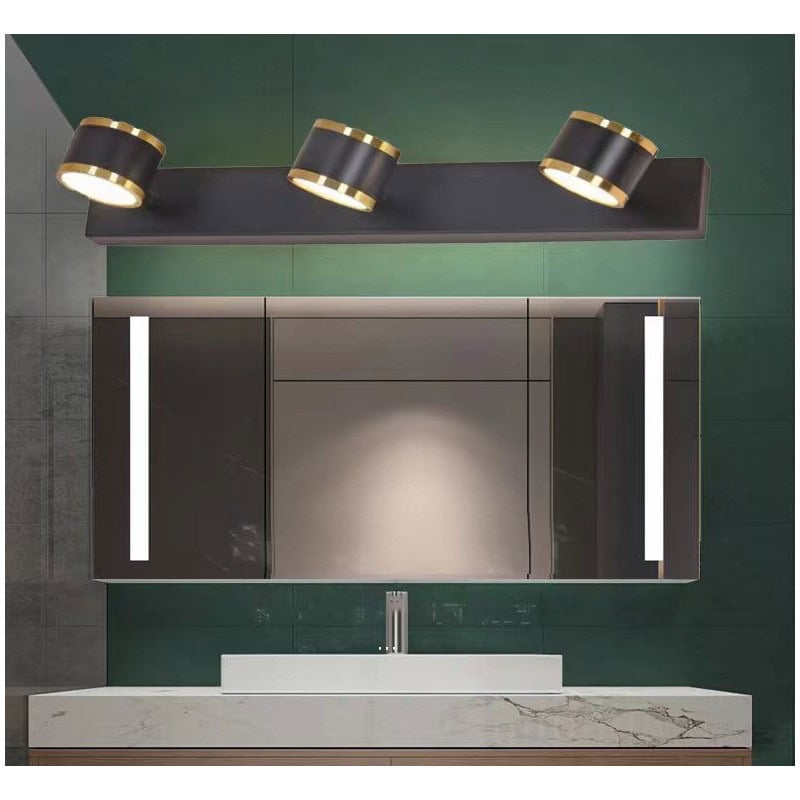 Spot Negru Danielle Oglinzi LED 46CM 36W