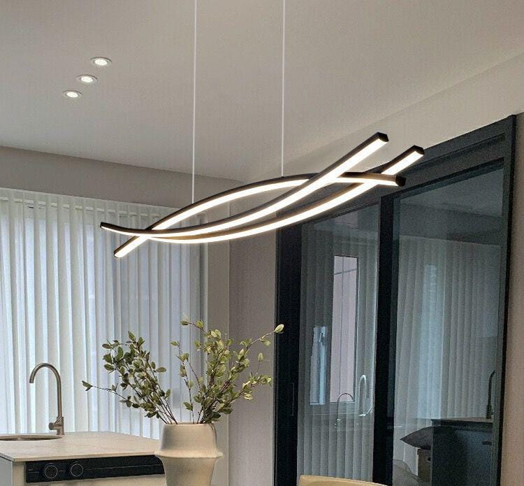 Lustra Led Suspendata, 80W, 120M, Telecomanda