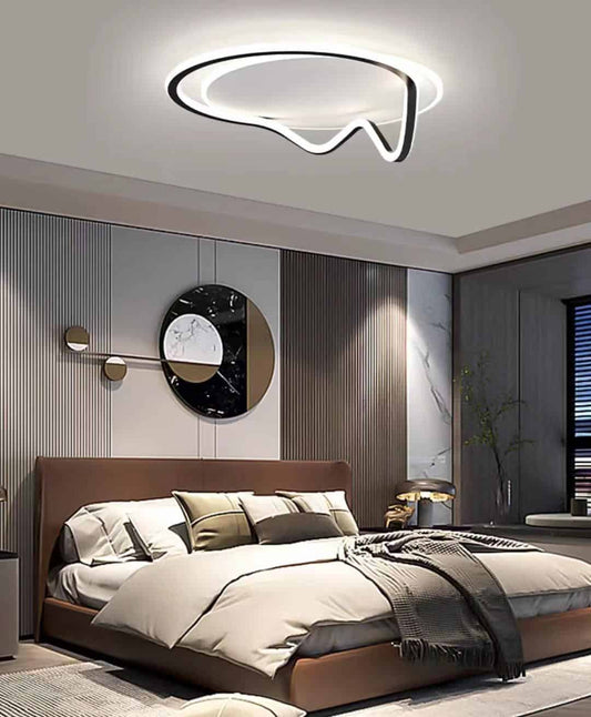 Lustra LED Aurora, Telecomanda Wifi, 71W