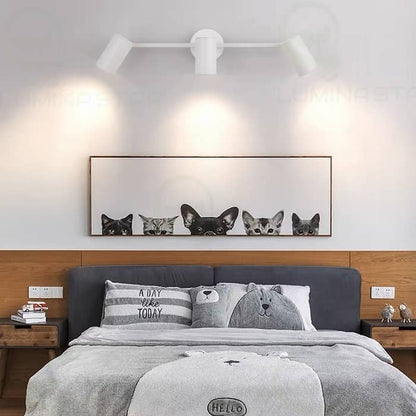 Lustra Isabella WHITE Spot LED 45cm 3x10w