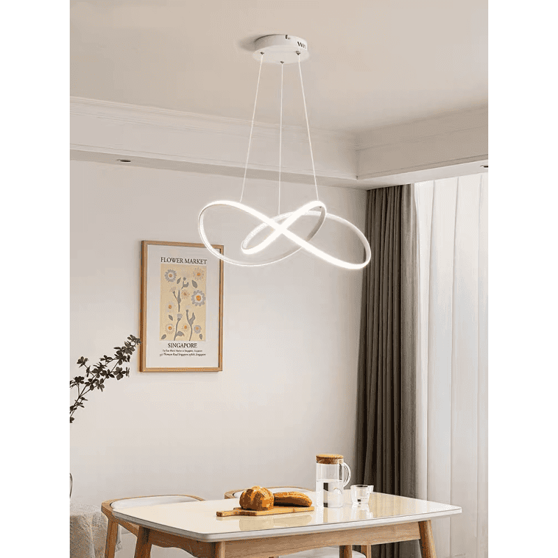 Lustra LED Alba 104W Thaise, 600x600x1000mm, Telecomanda