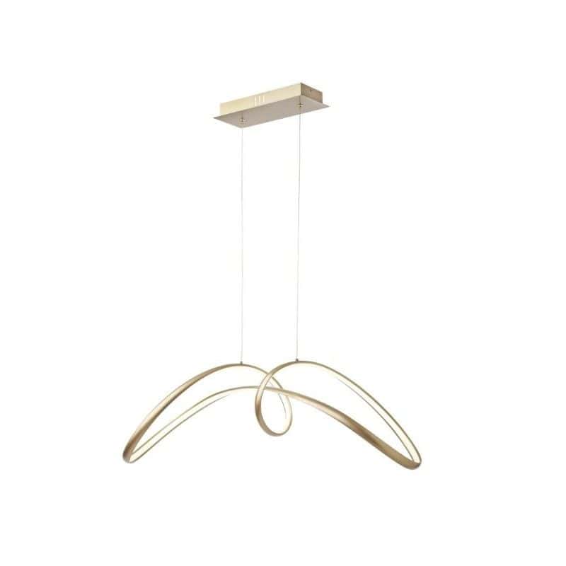 Lustra LED Neagra Nadia, Telecomanda Wifi, 108W
