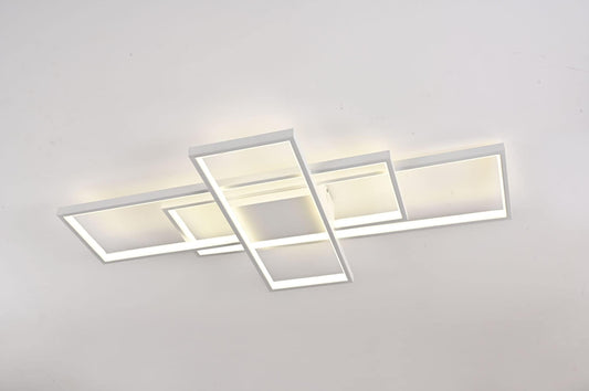 Lustra Led Alba Lygia, 110W, 900×500, Telecomanda