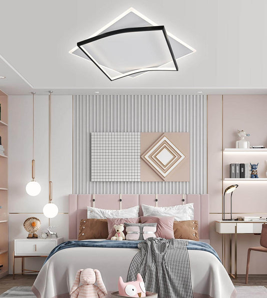 Lustra LED 40CM Opal, Telecomanda Wifi, 108W