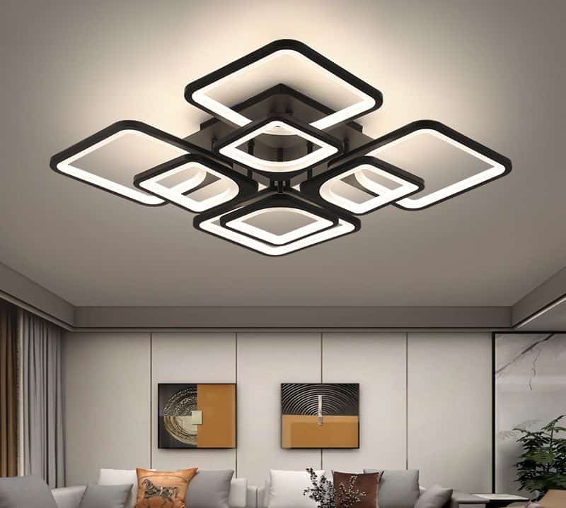 Lustra LED RGB cu Telecomanda wifi 2.4G Lumina Rece Calda Neutra