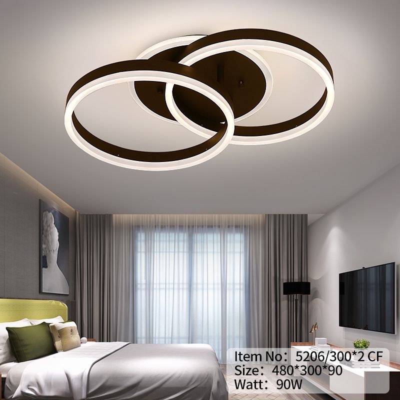 Lustra LED Maro Noctis 2 Cercuri D480 90w