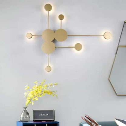 Aplica LED Thaliah Gold 3 60W Echivalent 200W