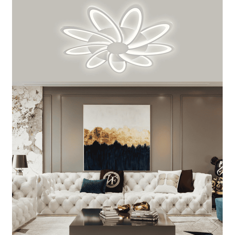 Lustra LED Scarlett White Telecomanda 2.4G