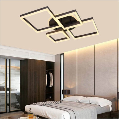 Lustra LED Halle Maro Patrate Telecomanda Wifi 64cm