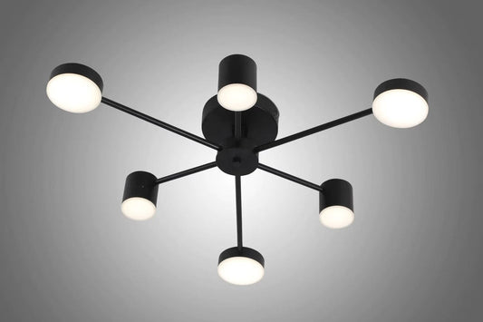 Lustra Led Neagra Rhiannon D880 54W