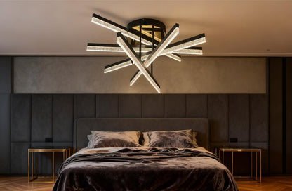Lustra Led Galenia D600 60×2W Telecomanda