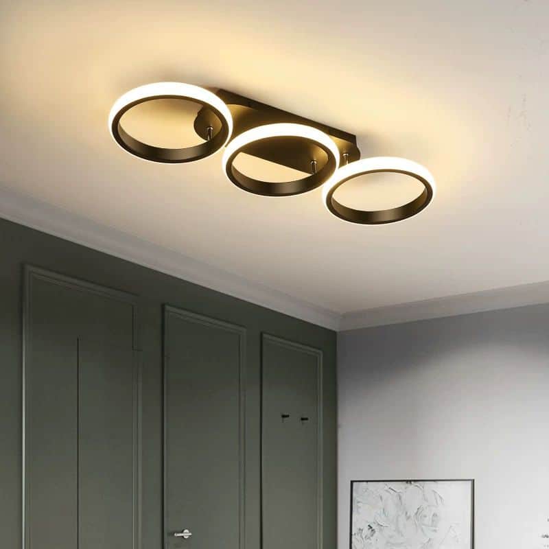 Lustra Led Theora 3 Cercuri 33×2w 670×210×H90mm