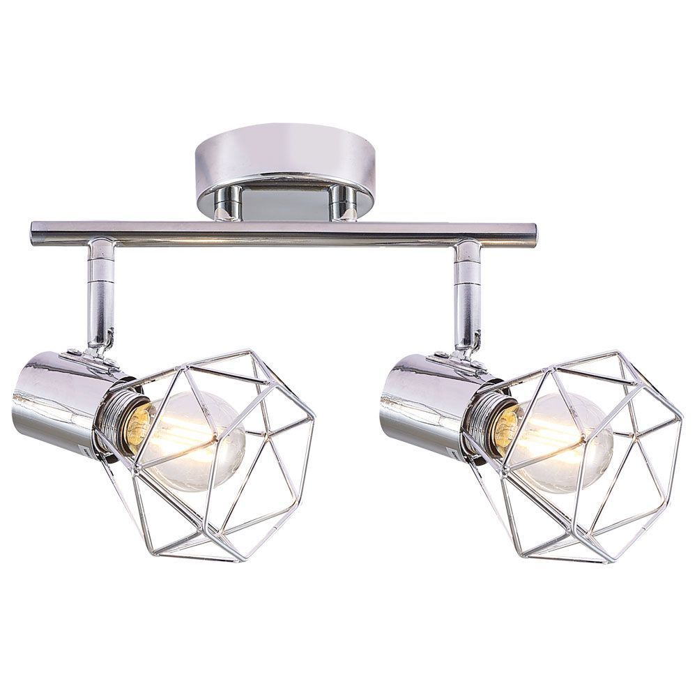 Lustra Rustica Argintie Thora E14*2 D370